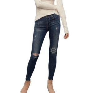 Citizen of Humanity Avedon Ripped High Waisted Skinny Jeans size 29,  G15